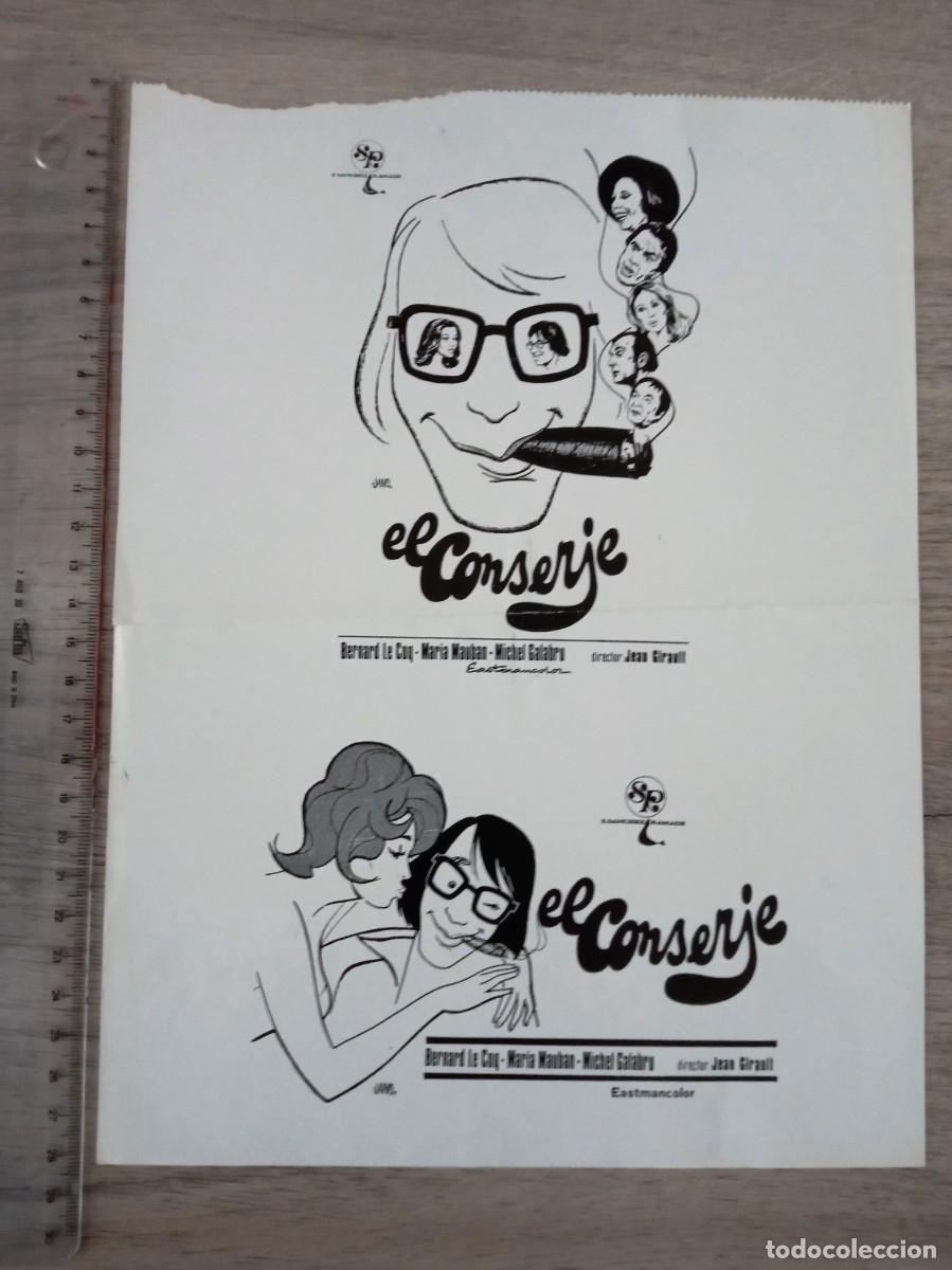 Cine: EL CONSERJE, BERNARD LE COQ, CLICH&Eacute;S DE PRENSA