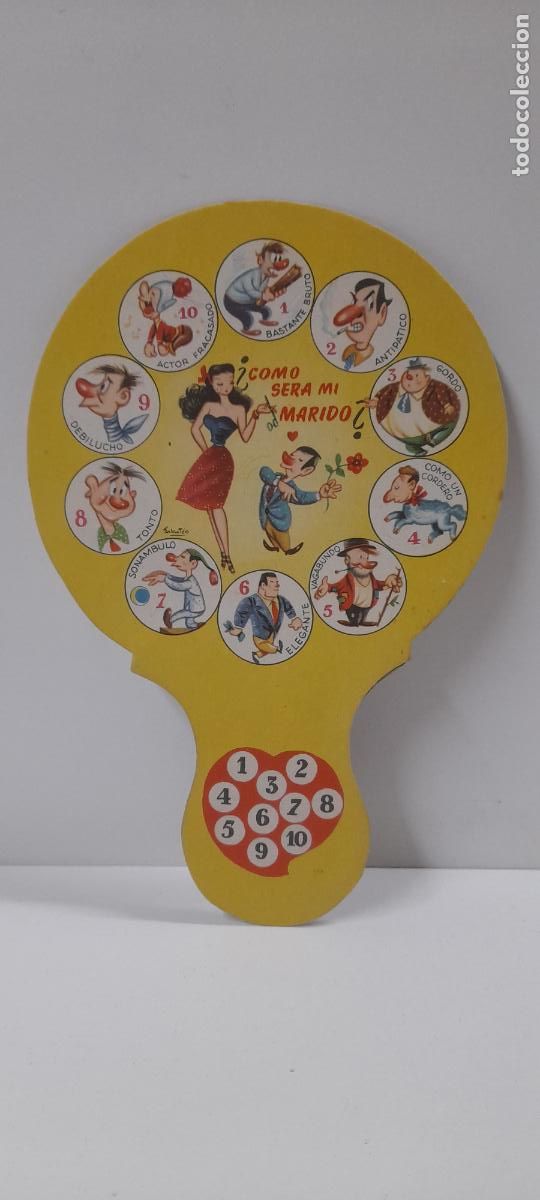 Cine: ANTIGUO PAY PAY COMO SERA MI MARIDO . PROPAGANDA PINTURA SUPERPLASTICA LA PAJARITA A&Ntilde;OS 50 / 60