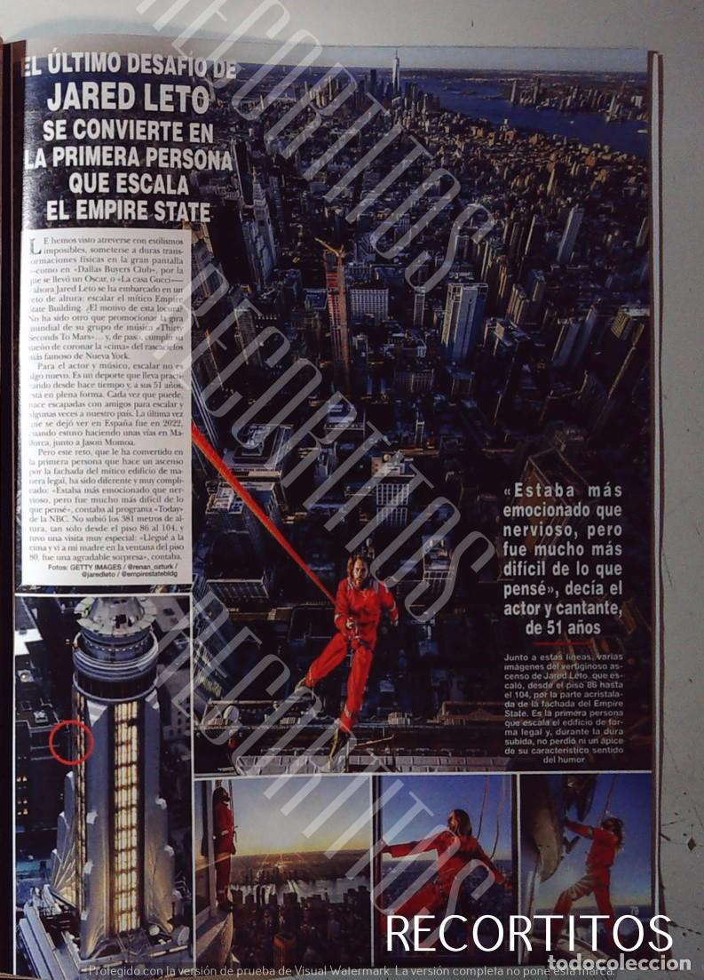 Cine: JARED LETO PUENTING EMPIRE STATE - Foto 1