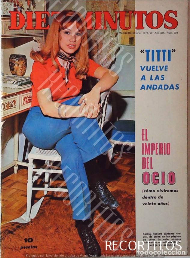 Cine: KARINA RECORTE PORTADA 1969
