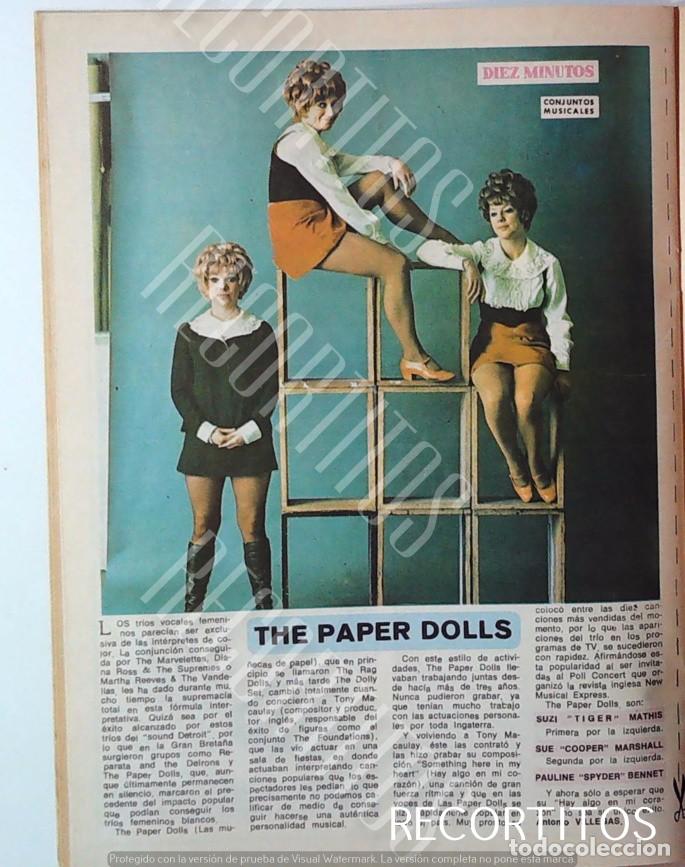 Cine: CONJUNTOS MUSICALES EN DIEZ MINUTOS PAPER DOLLS