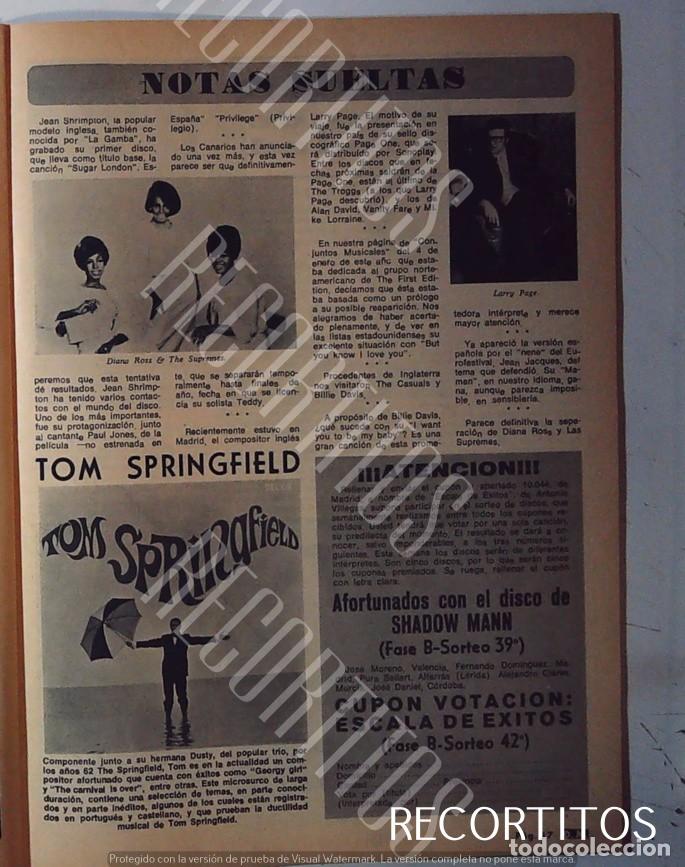 Cine: DIANA ROSS AND THE SUPREMES LARRY PAGE TOM SPRINGFIEL