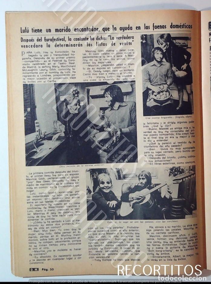 Cine: LULU CANTNATE INGLESA EUROVISION