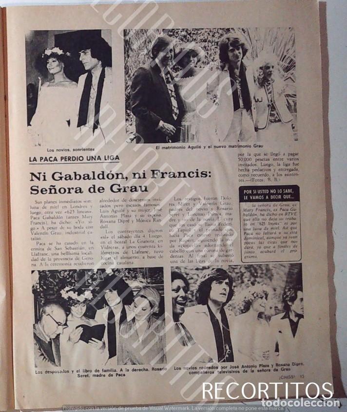 Cine: RECORTE LA BODA DE MARY FRANCIS PACA GABALDON