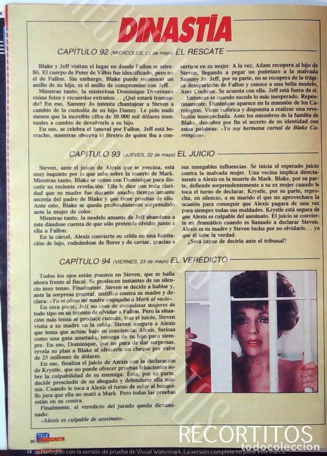 Cine: pamela sue martin fallon dinastia JOAN COLLINS COLINS