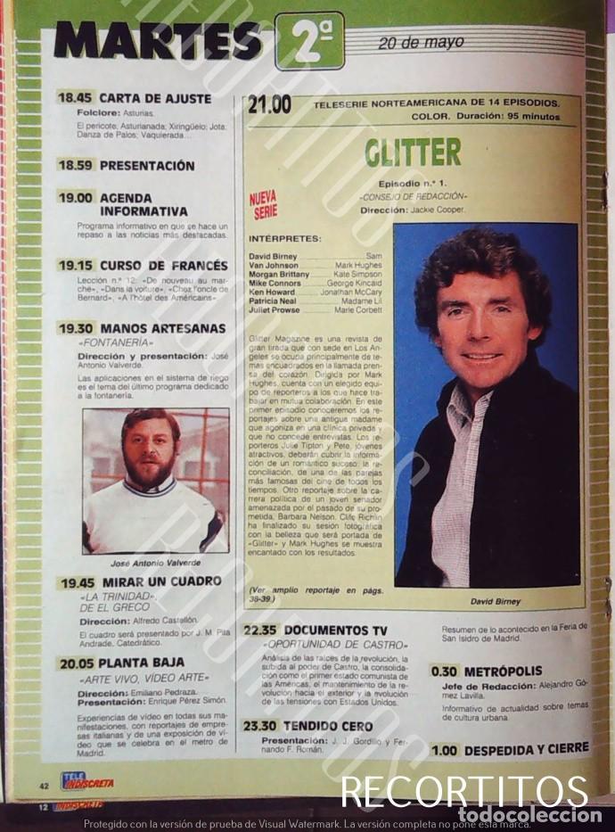 Cine: GLITTER DAVID BIRNEY MORGAN BRITTANY DIANA KAY NADIUSKA TORREBRUNO