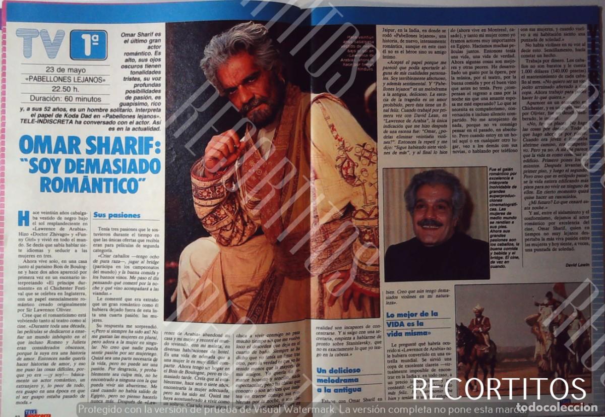 Cine: OMAR SHARIFF FLORINDA PABELLONES LEJANOS