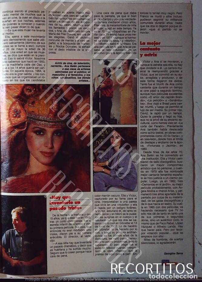 Cine: ANA BELEN VICTOR MANUEL