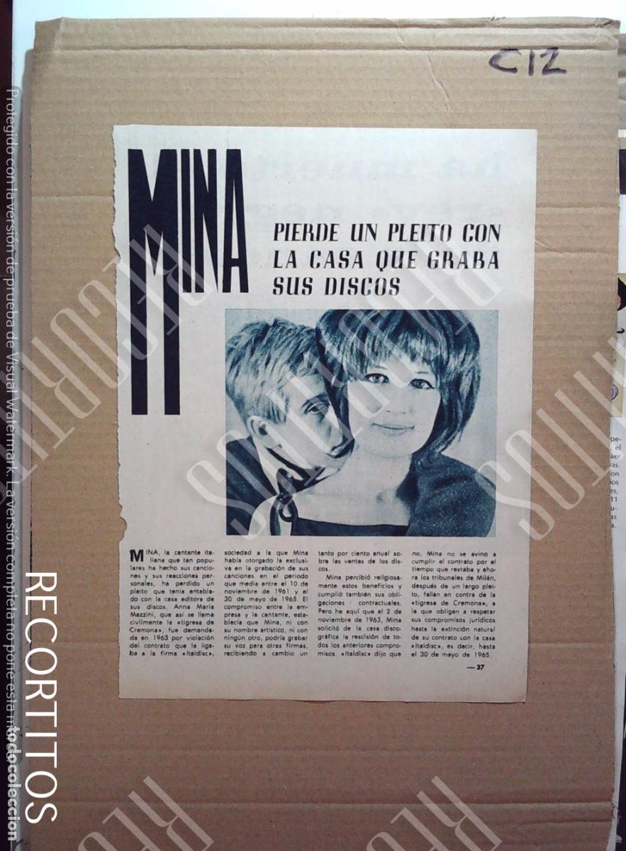 Cine: MINA LA TIGRESA DE CREMONA