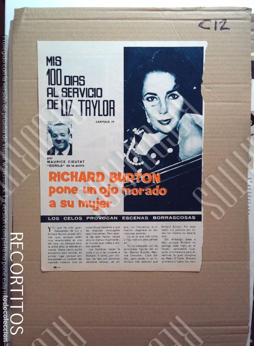 Cine: elizabeth taylor liz richard burton