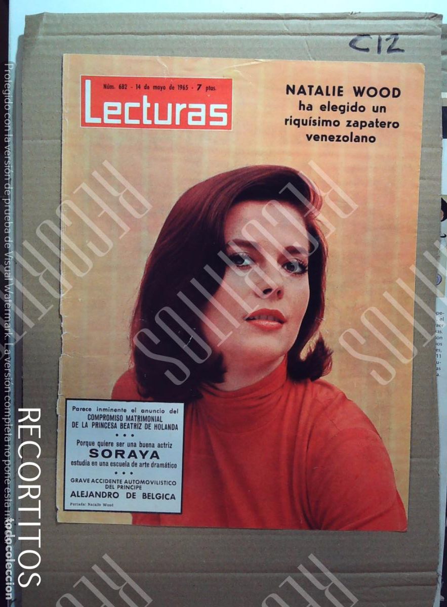Cine: NATALIE WOOD NATHALIE rECORTE PORTADA