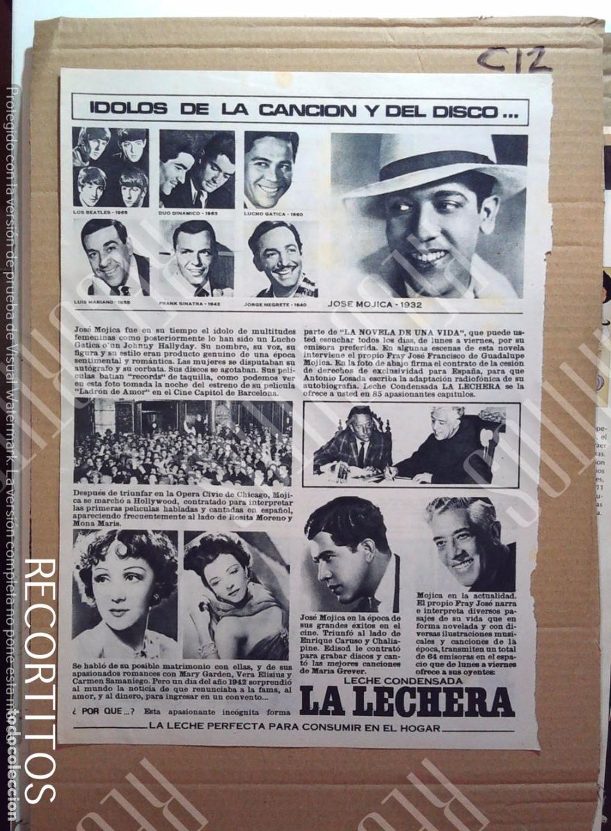 Cine: THE BEATLES JOSE MOJICA LUIS MARIANO LUCHO GATICA JORGE NEGRETE EL DUO DINAMICO DEWI SUKARNO