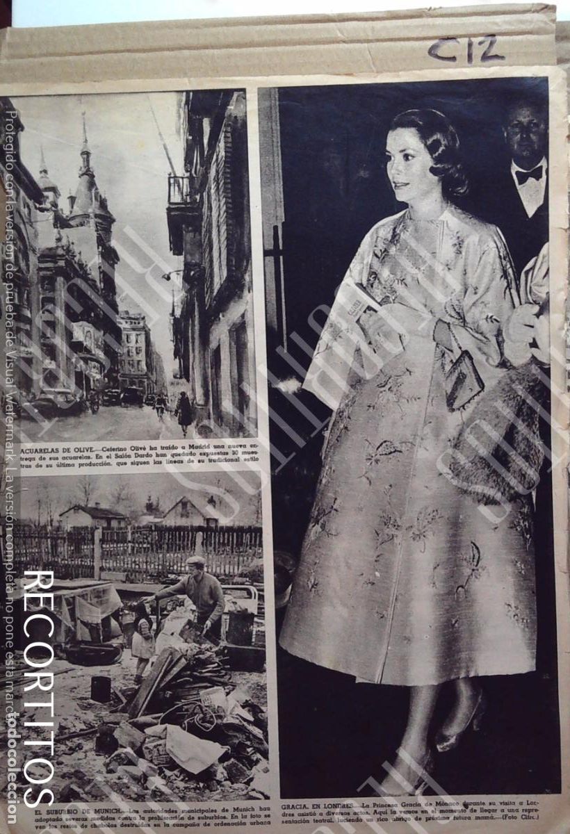 Cine: GRACE KELLY EN LONDRES GRACIA DE MONACO