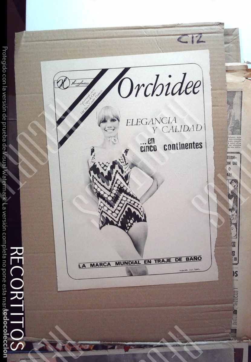 Cinema: ORCHIDEE LENCERIA ROPA DE BA&Ntilde;O ANUNCIO PUBLICIDAD