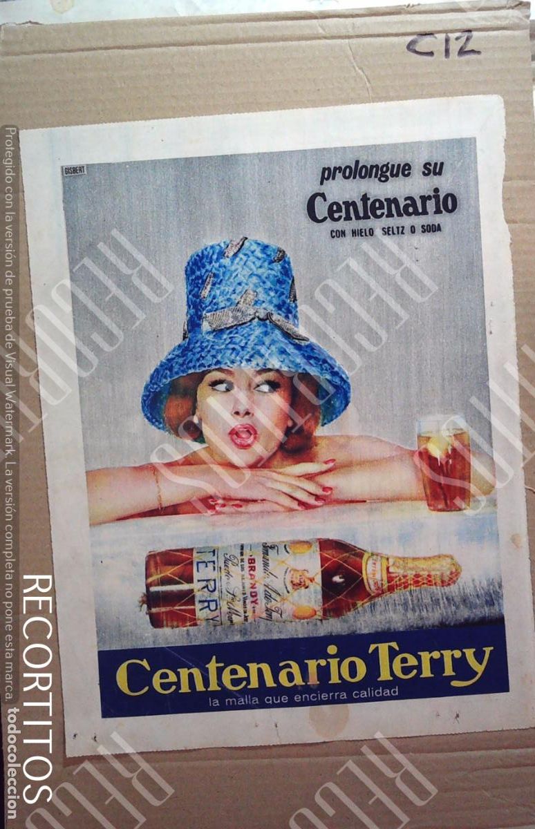 Cine: TERRY CENTENARIO BRANDY ANUNCIO PUBLICIDAD - Foto 1