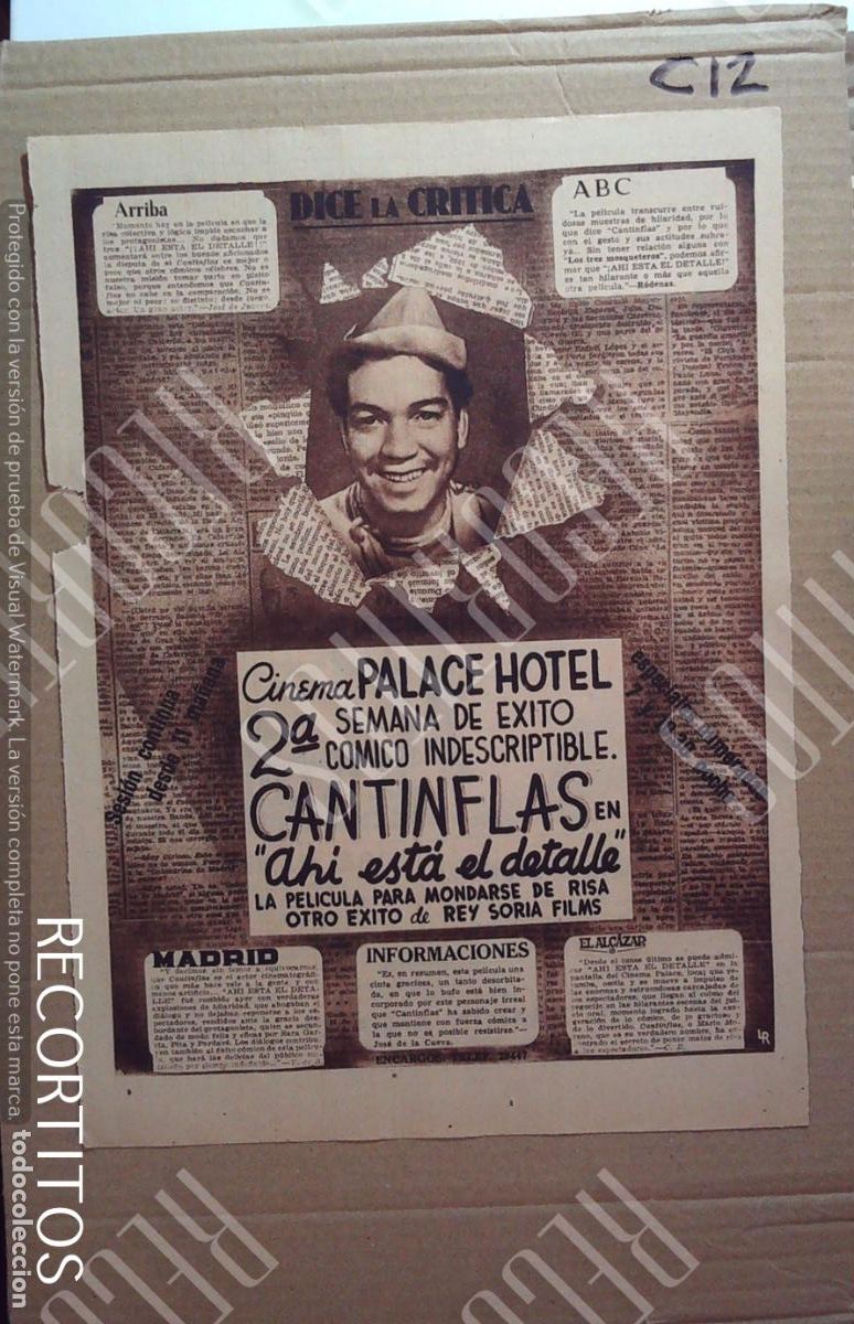 Cinema: CANTINFLAS AHI ESTA EL DETALLE