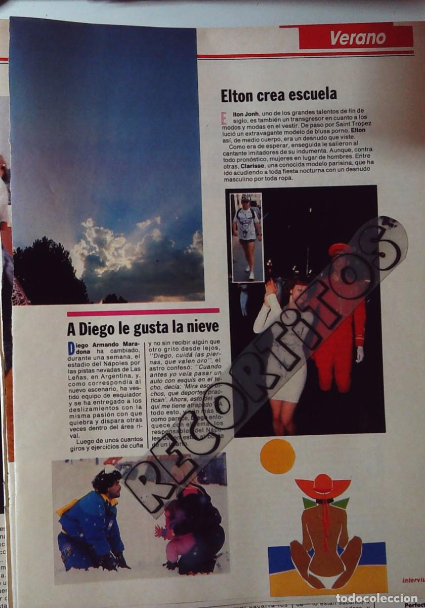 Cine: DIEGO ARMANDO MARADONA ELTON JOHN