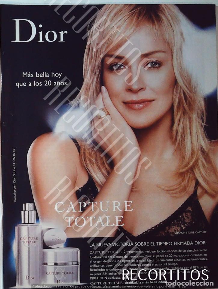 Cine: SHARON STONE DIOR CAPTURE TOTALE