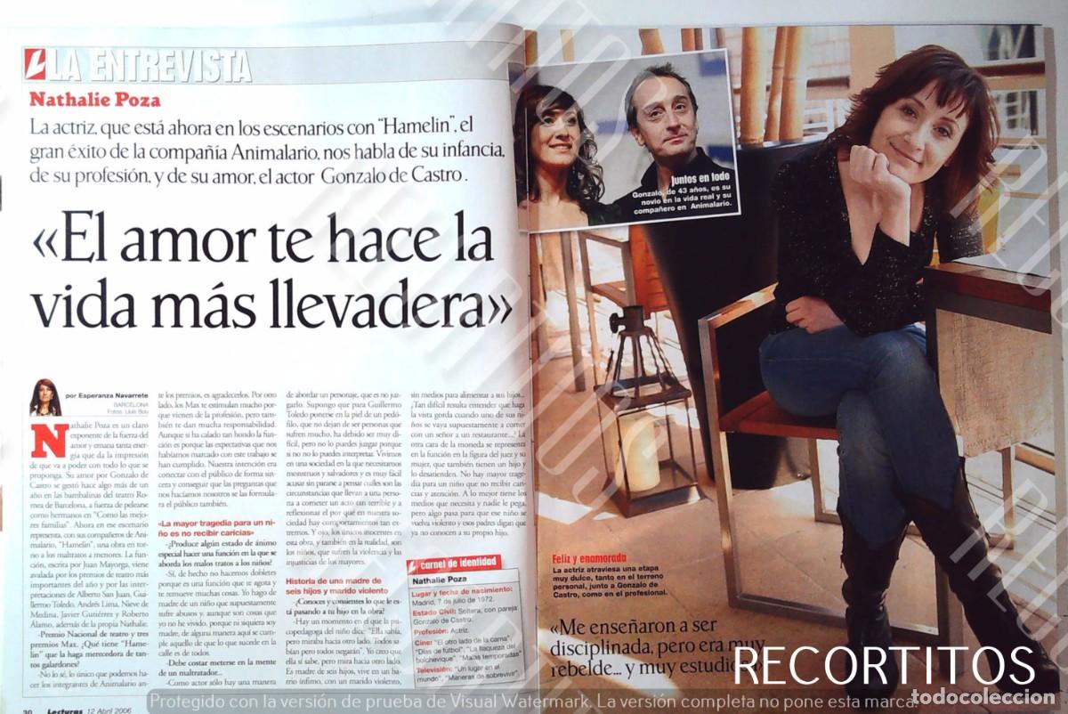 Cine: NATHALIE POZA HAMELIN GONZALO DE CASTRO ACTRIZ