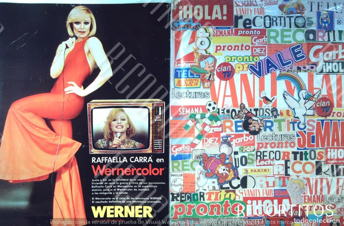 Cine: WERNER TELEVISOR ANUNCIO PUBLICIDAD RAFFAELLA CARRA RAFAELA RAFFAELA RAFAELLA