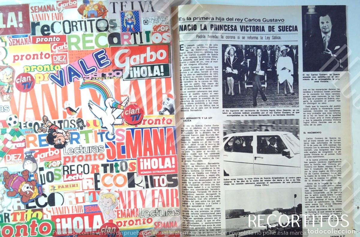 Cine: SYLVIA SILVIA SOMMERLATH DE SUECIA carlos gustavo VICTORIA