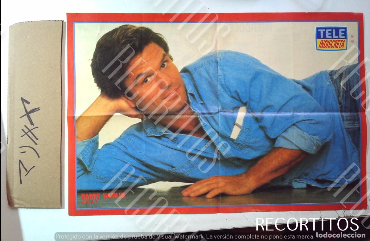 Cine: HARRY HAMLIN LA LEY DE LOS ANGELES poster tele indiscreta