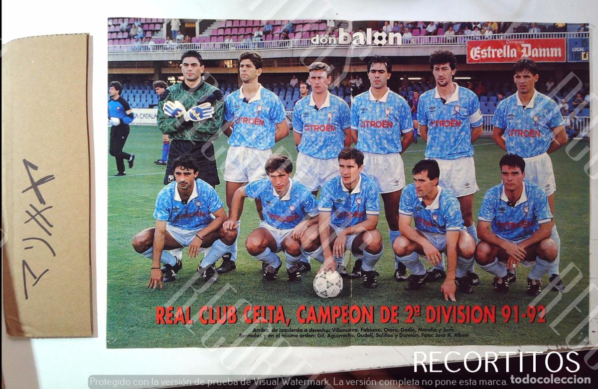 Cine: los crack de los noventa poster celta real club