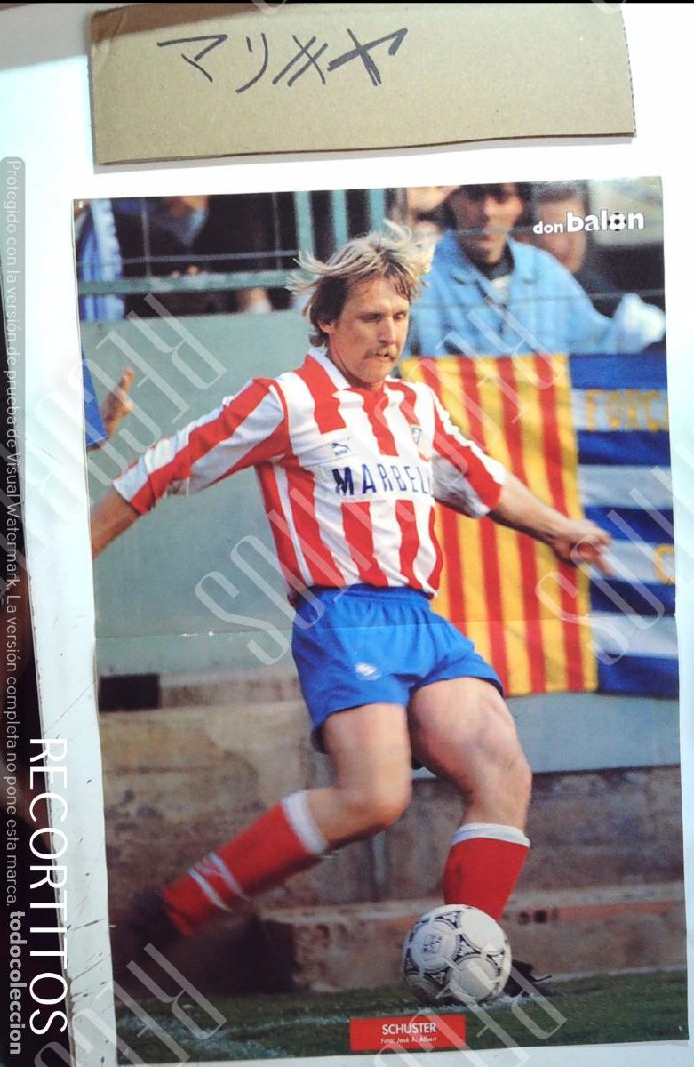 Cine: los crack de los noventa los mejores 91 92 atletico de madrid schuster