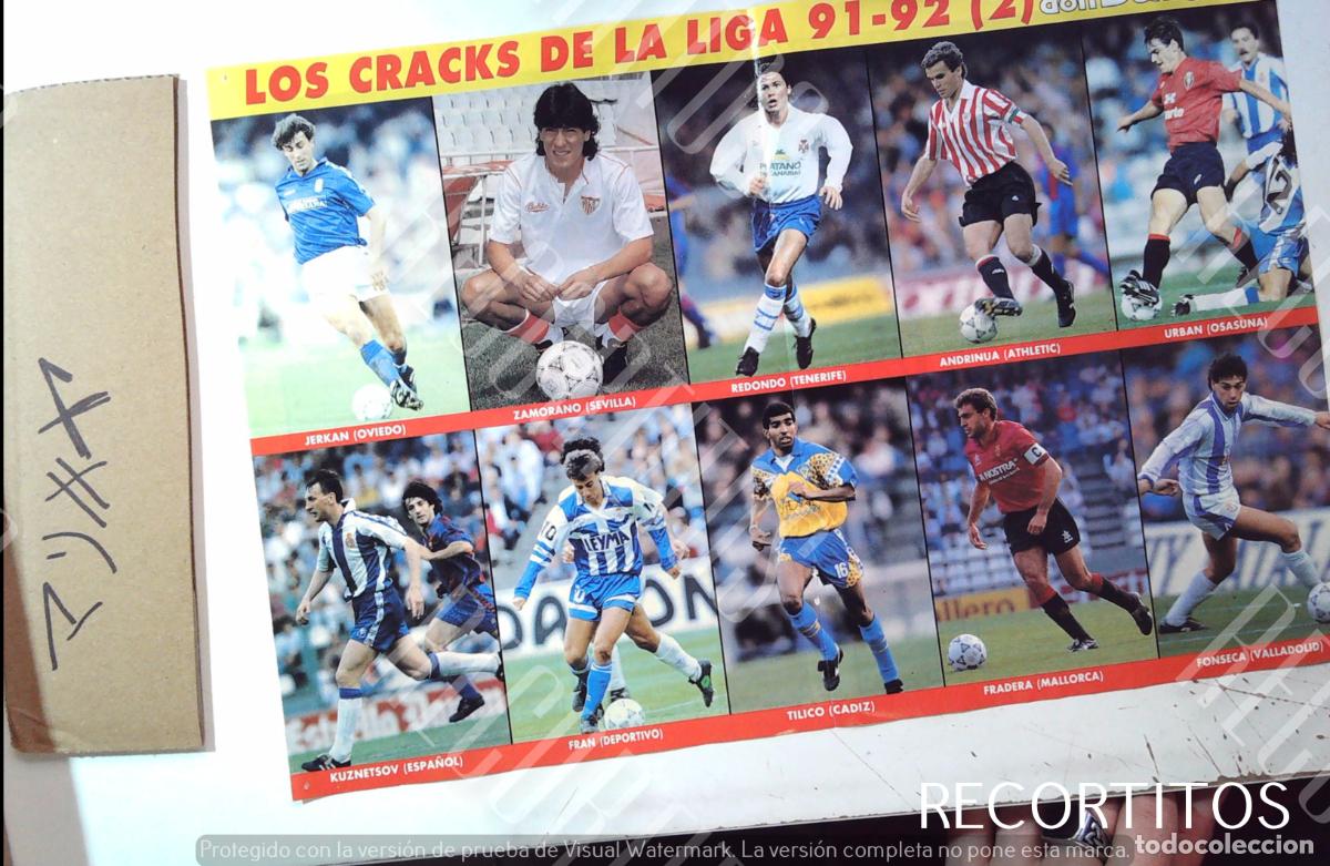 Cine: los crack de los noventa los mejores 91 92 zamorano fernando redondo andruinua urban jerkan