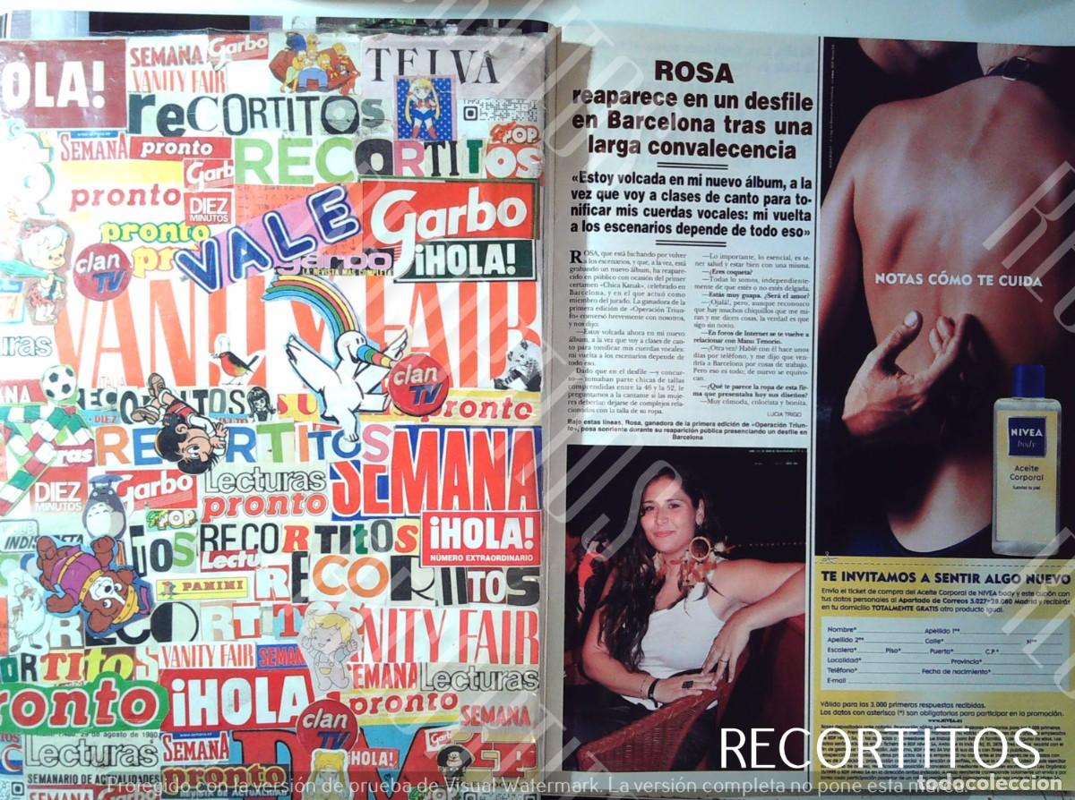 Cinema: rosa lopez ot operacion triunfo eurovision