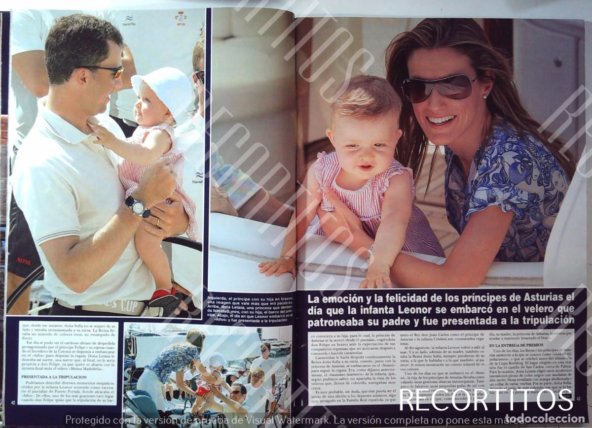 Cine: familia real reina letizia sofia infanta leonor rey felipe juan carlos mallorca regatas