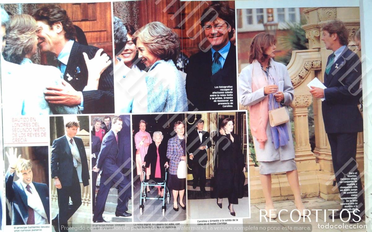 Cine: principe guillermo de inglaterra carolina de monaco ernesto de hanover infanta elena