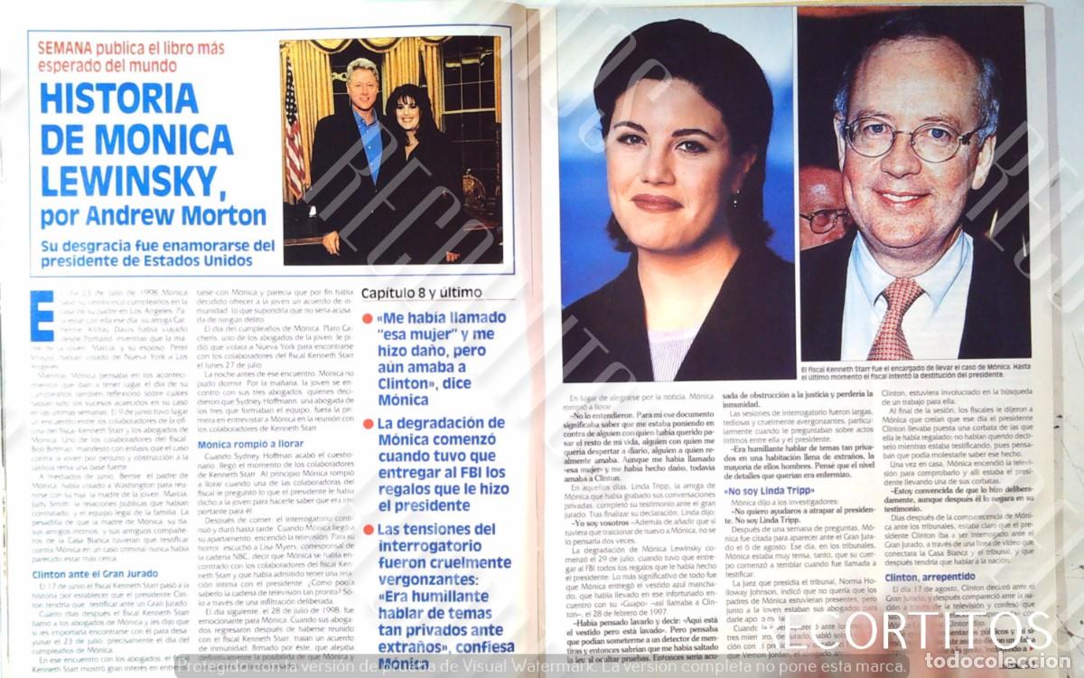 Cine: monica lewinsky por andrew morton capitulo 8 bill clinton