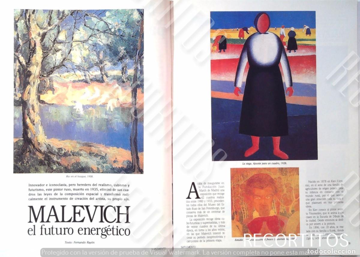 Cine: malevich arte realismo cubismo futurismo