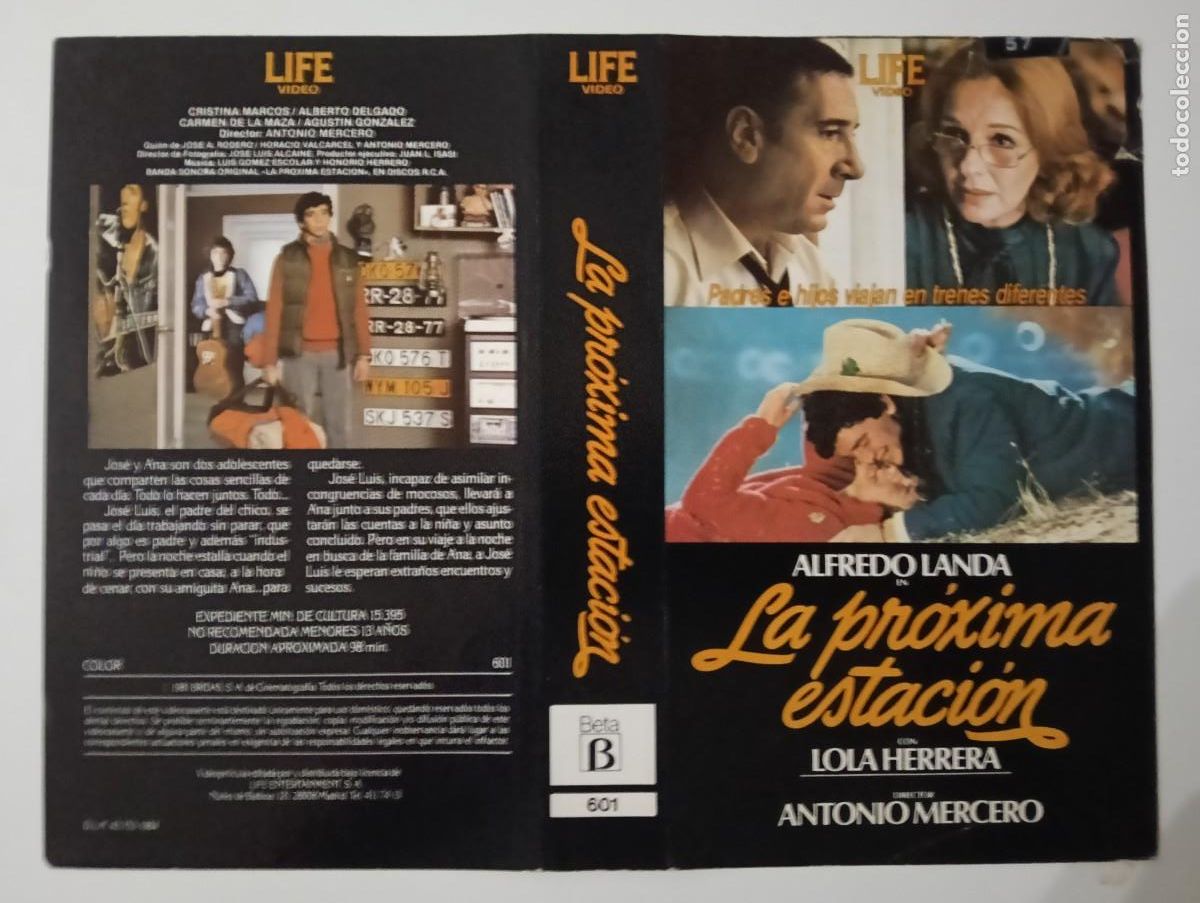 Cine: SUBASTA CARATULAS 014 - LA PROXIMA ESTACION LIFE BETA