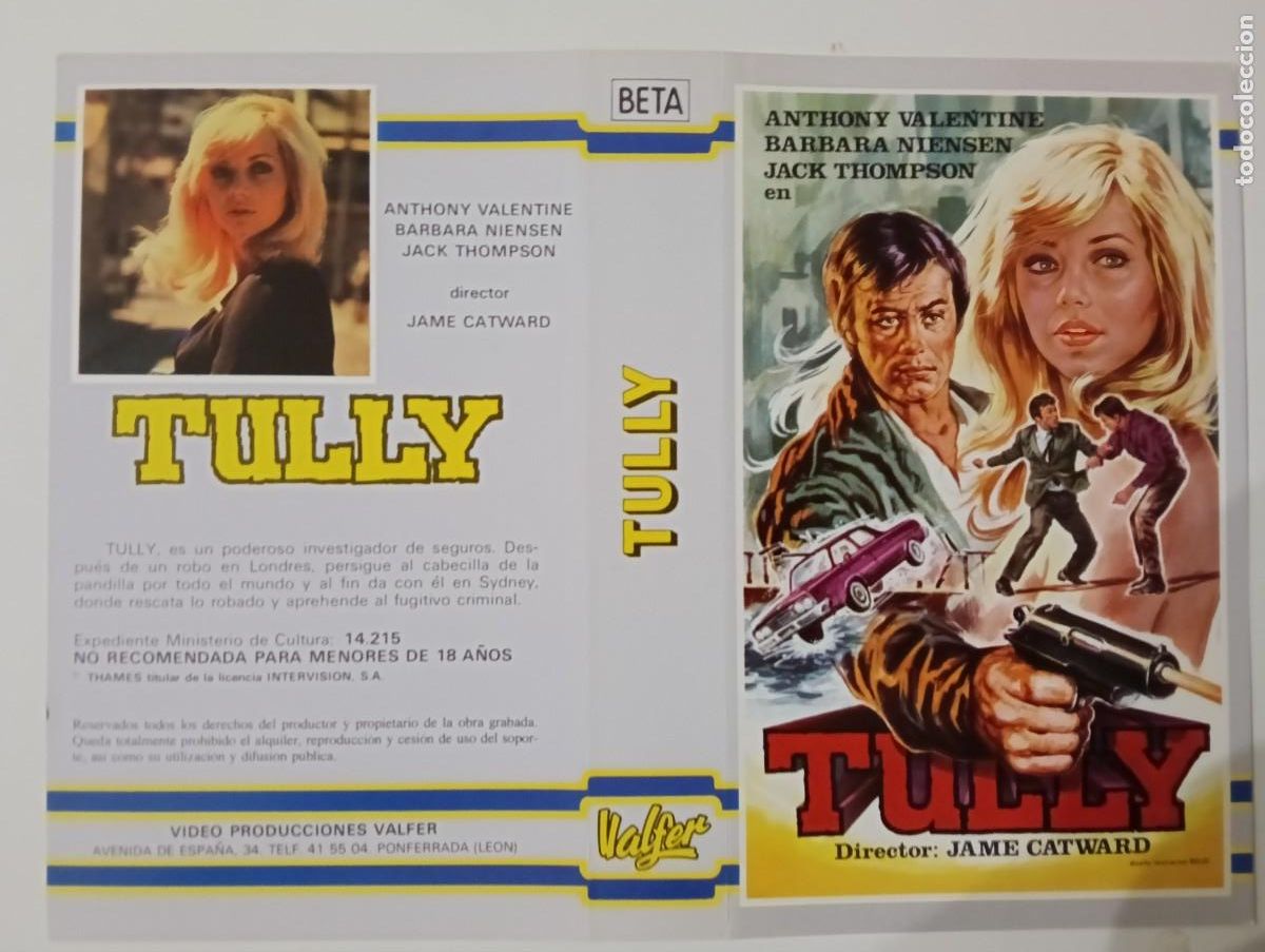 Cine: SUBASTA CARATULAS 030 - TULLY WALFER BETA