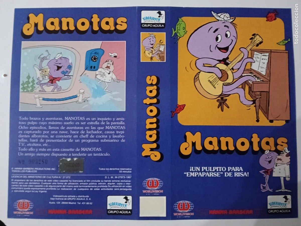 Cine: SUBASTA CARATULAS 047 - MANOTAS WORLDVISION
