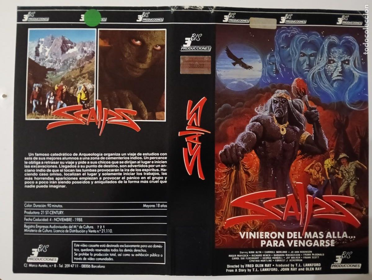 Cine: SUBASTA CARATULAS 051 - SCALPS BIS