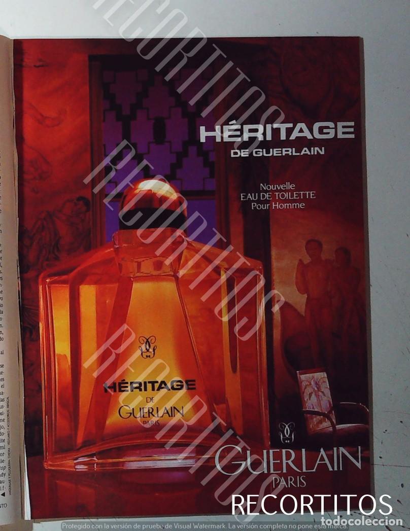 Cine: heritage guerlain anuncio fragancia