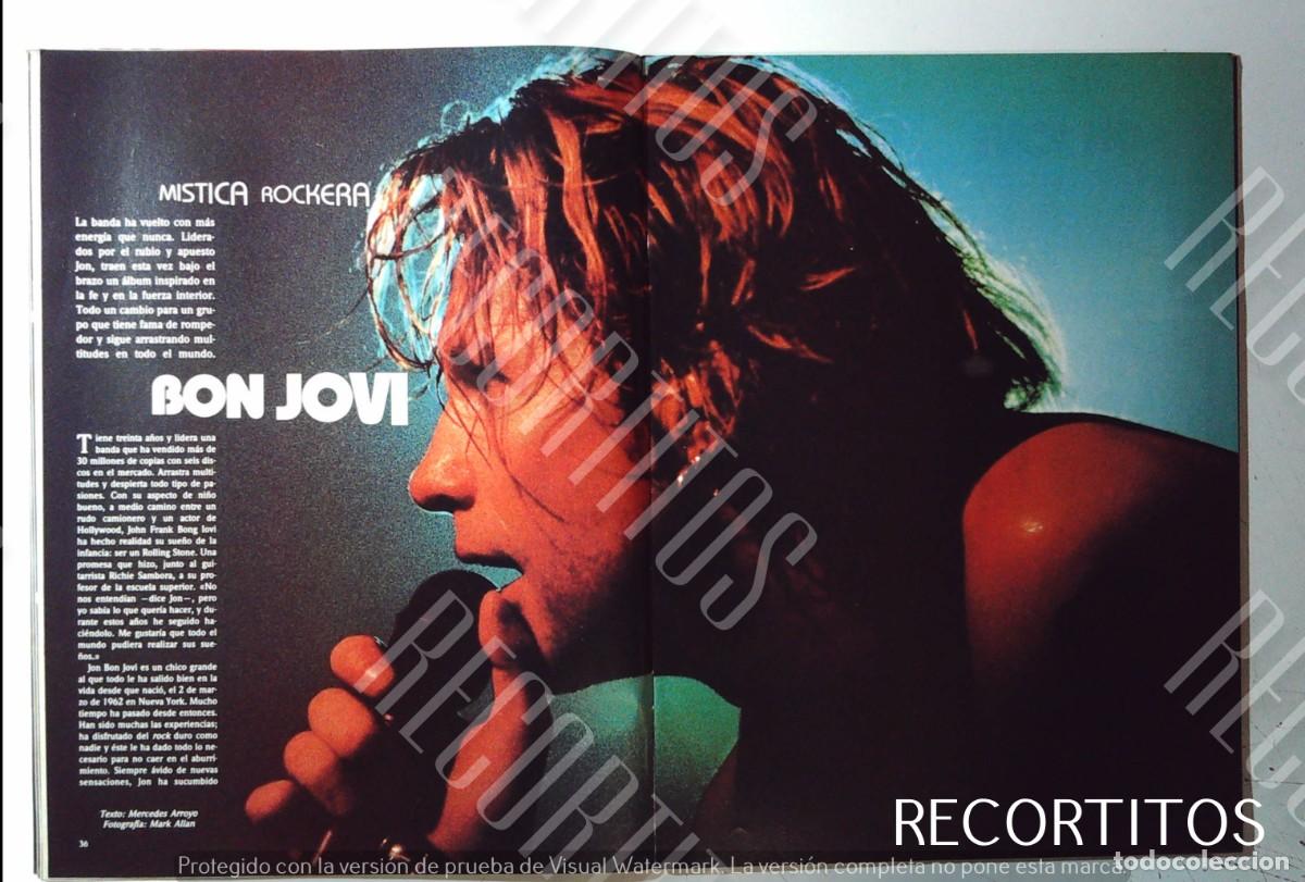 Cine: JON BON JOVI JON BONJOVI JOHN RECORTE