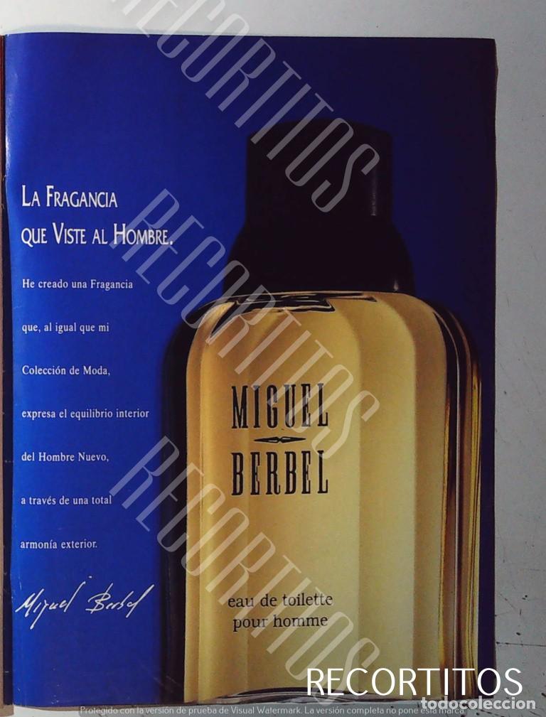 Cine: miguel berbel fragancia anuncio publicidad