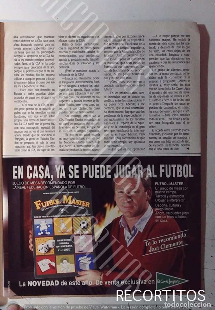 Cine: javier clemente futbol master