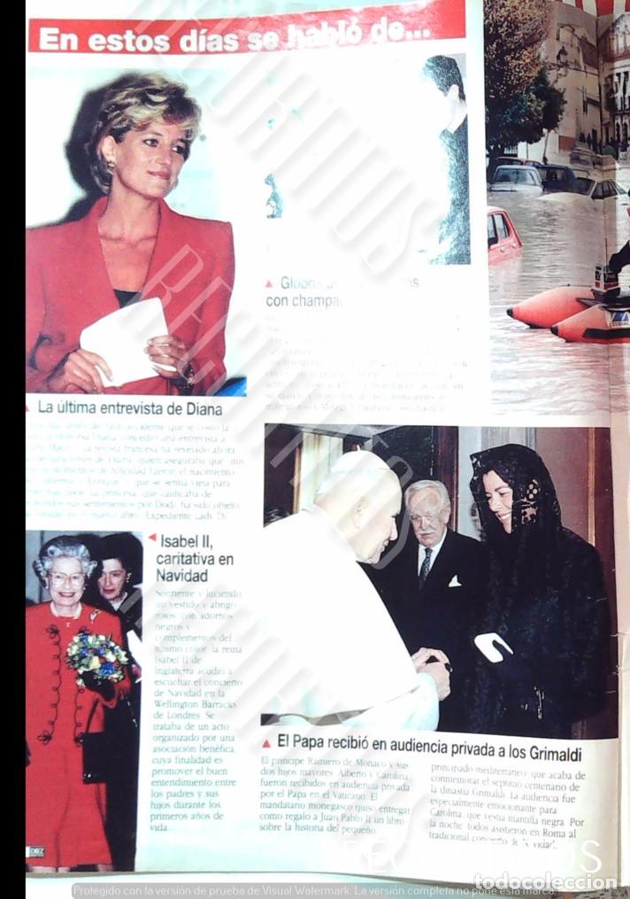 Cine: lady di diana de gales carolina de monaco el papa juan pablo ii melanie griffith la reina isabel ii