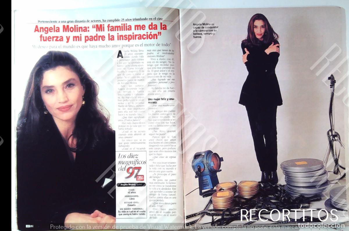 Cine: angela molina entrevista lo mejor del 97