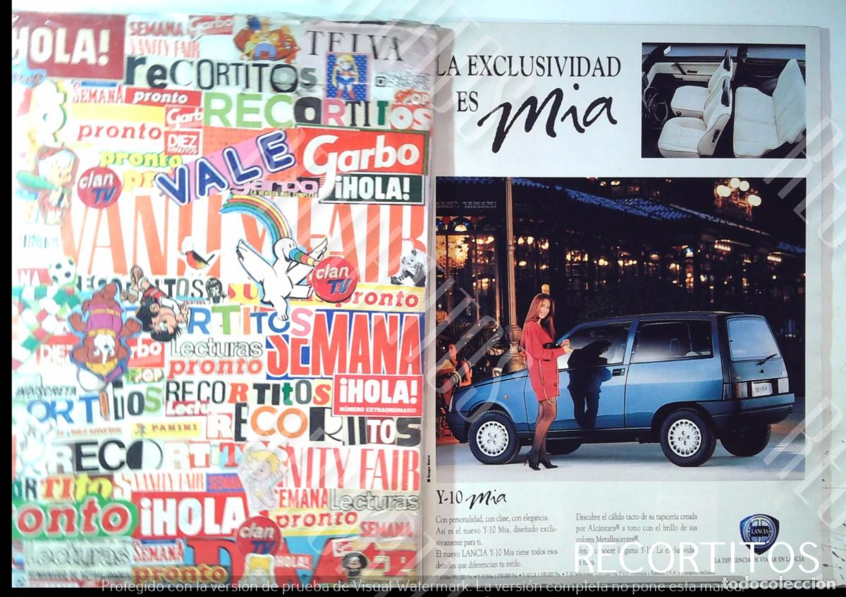 Cine: lancia y 10 lydia bosch anuncio publicidad