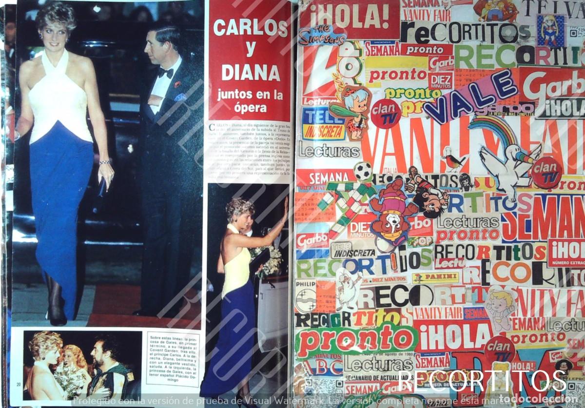 Cin&eacute;ma: LADY DI DIANA DE GALES PLACIDO DOMINGO CARLOS INGLATERRA