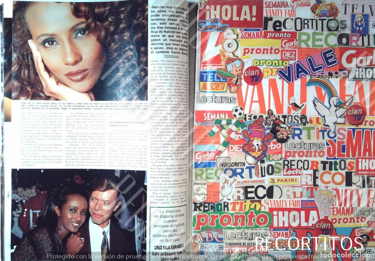 Cine: IMAN DAVID BOWIE CRUZ ROJA