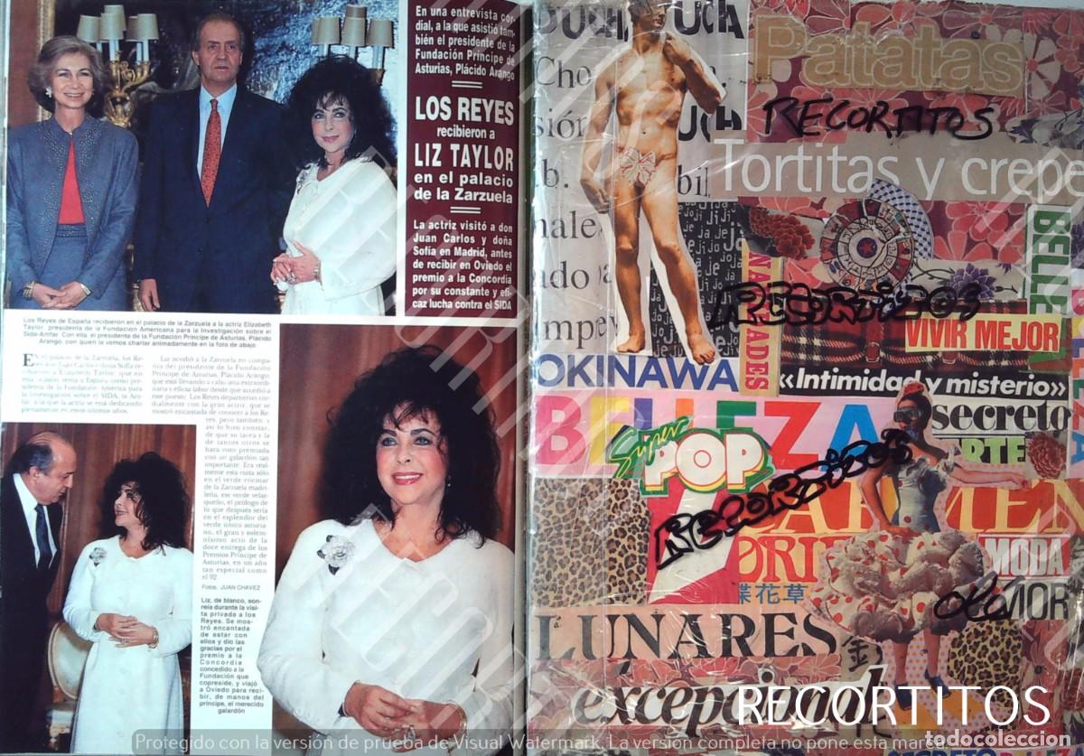 Cine: ELIZABETH TAYLOR LIZ CON LOS REYES DE ESPA&Ntilde;A