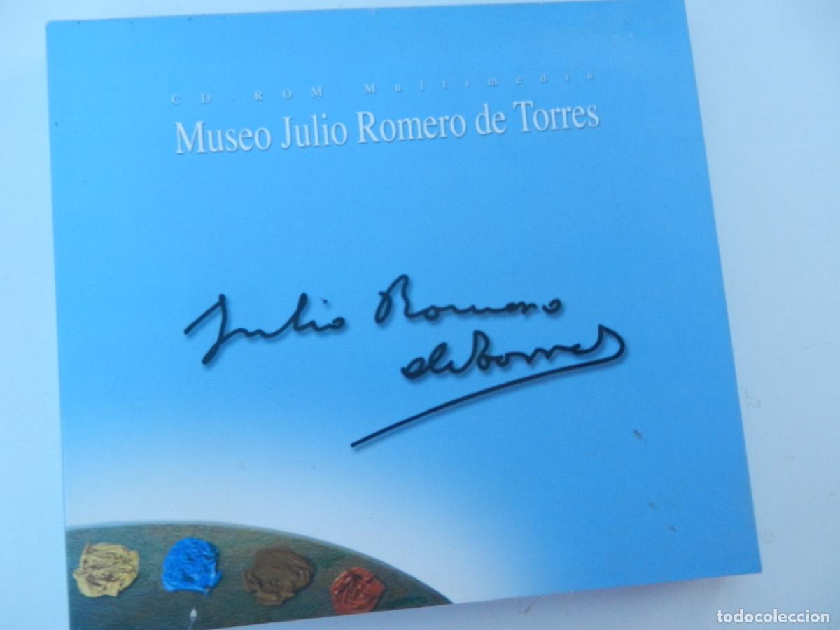 Cine: MUSEO JULIO ROMERO DE TORRES-ESTUCHE CON CD-ROM MULTIMEDIA PRECINTADO- AYUNTAMIENTO DE C&Oacute;RDOBA 2001.