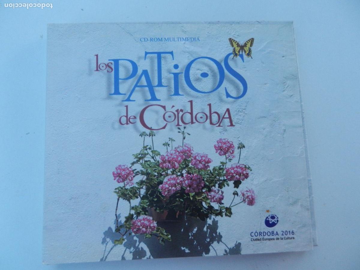 Cine: LOS PATIOS DE C&Oacute;RDOBA - ESTUCHE CON CD-ROM MULTIMEDIA PRECINTADO - AYUNTAMIENTO DE C&Oacute;RDOBA 2016.